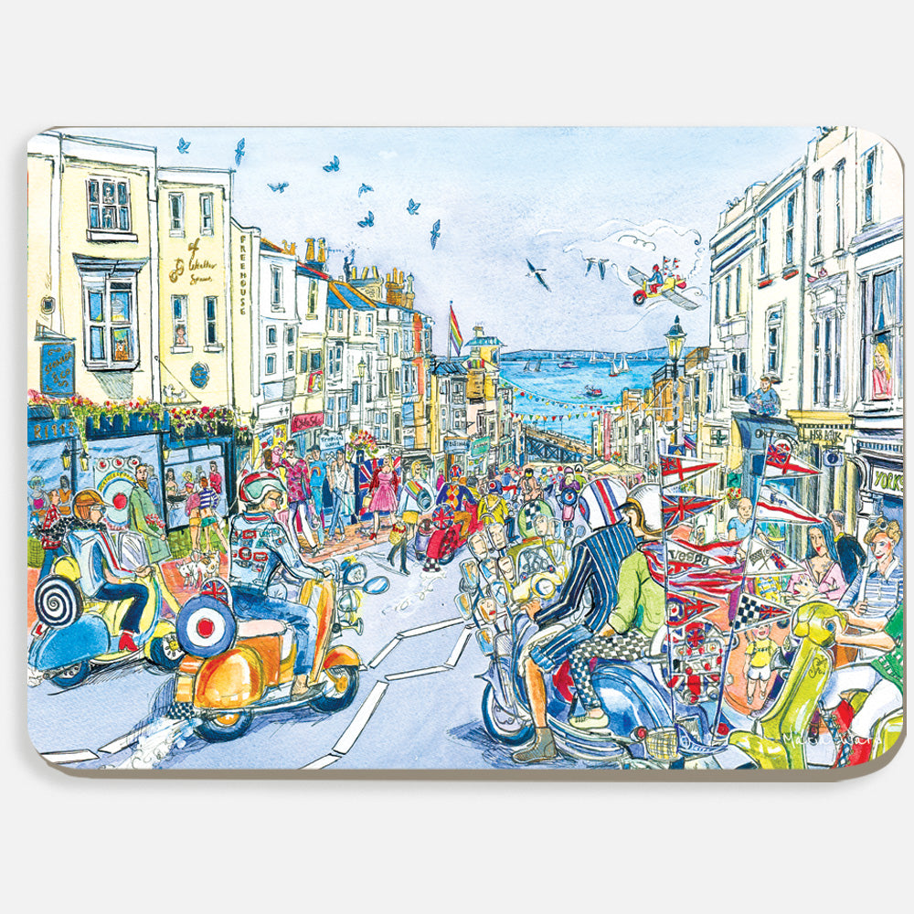 377 Ryde Scooter Rally - Single Placemat image 0