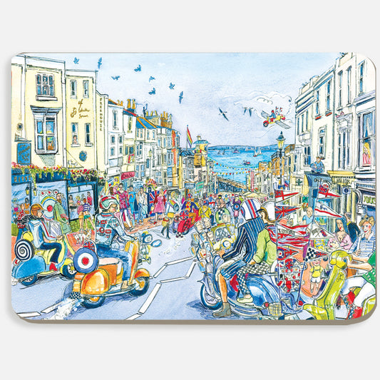 377 Ryde Scooter Rally - Single Placemat image 0