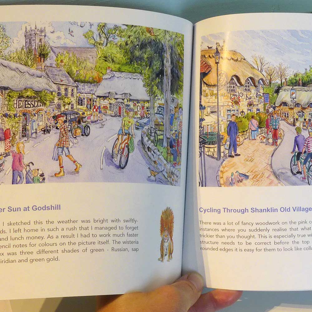 Illustrated Isle of Wight The art of Maria Ward - Book