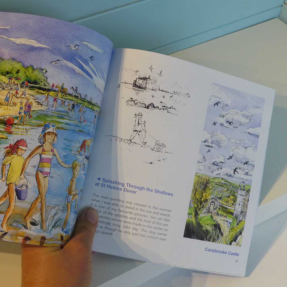 Illustrated Isle of Wight The art of Maria Ward - Book