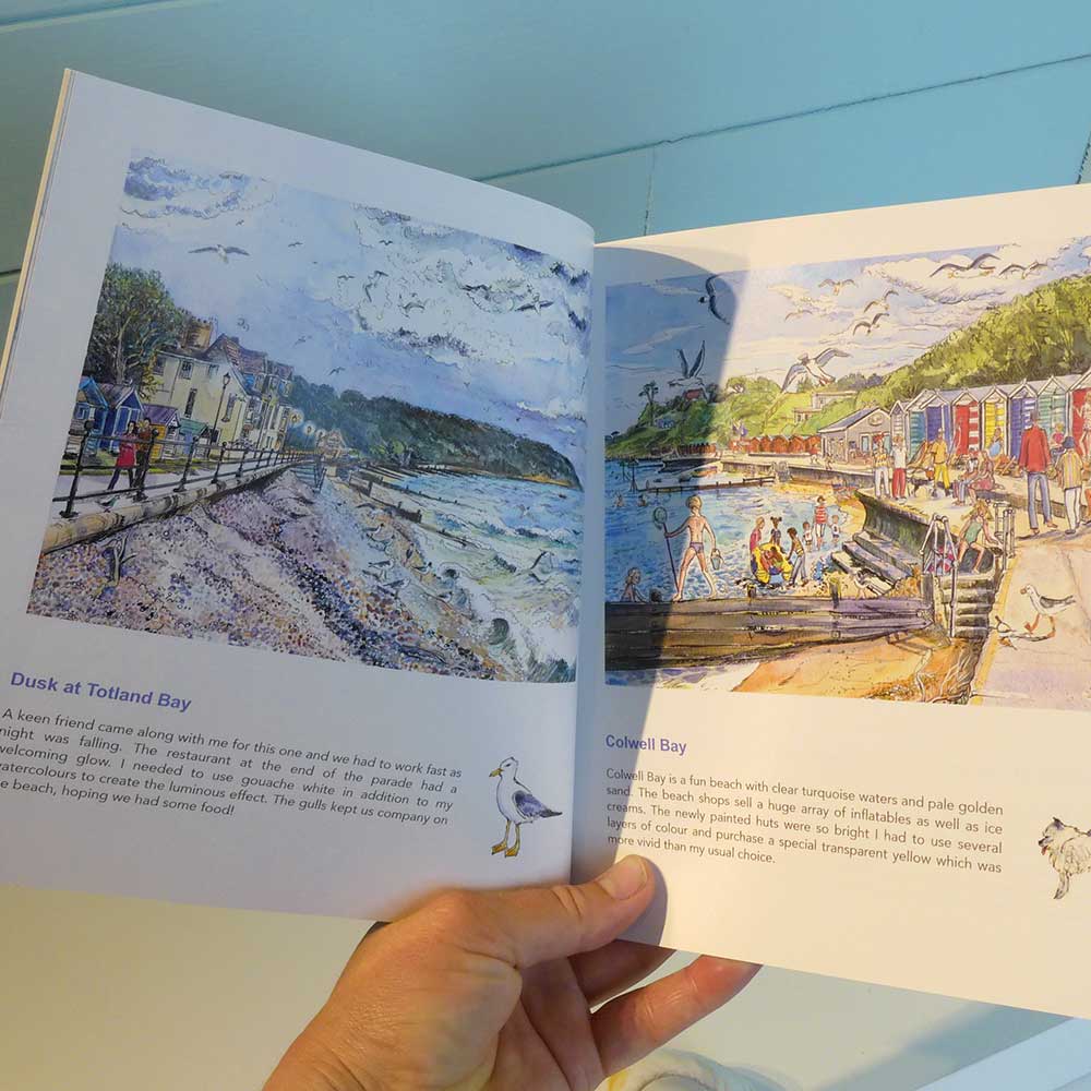 Illustrated Isle of Wight The art of Maria Ward - Book