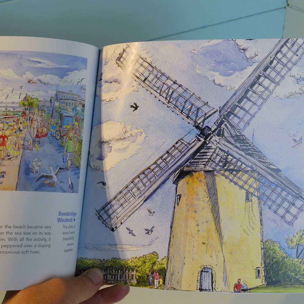 Illustrated Isle of Wight The art of Maria Ward - Book