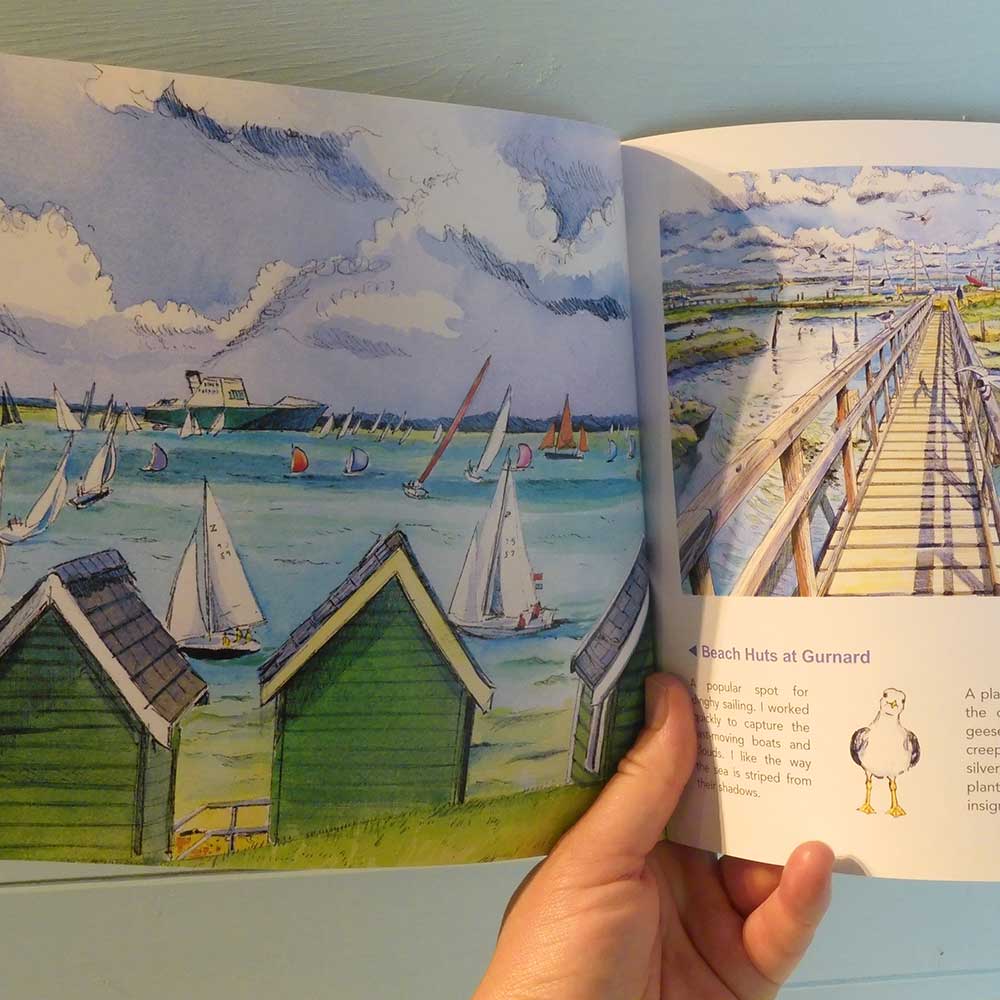 Illustrated Isle of Wight The art of Maria Ward - Book