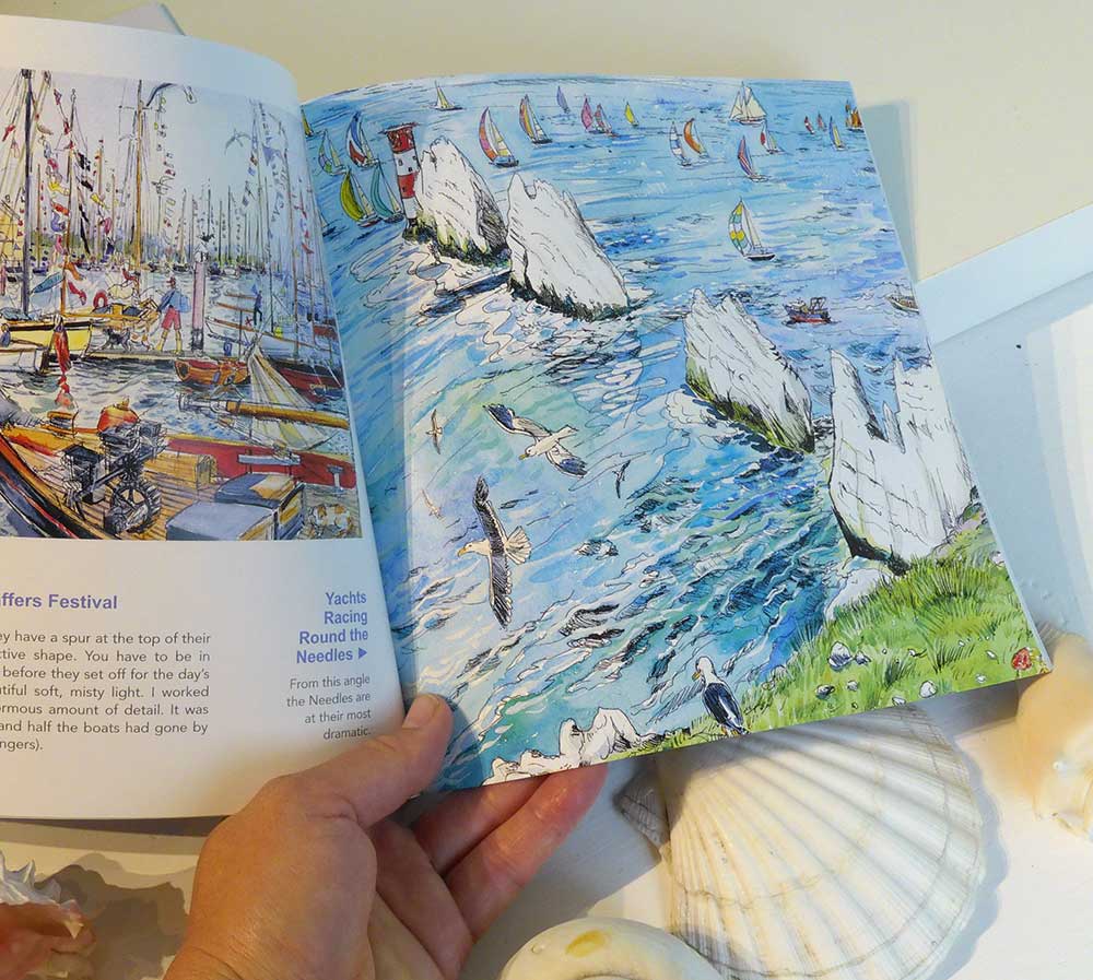 Illustrated Isle of Wight The art of Maria Ward - Book