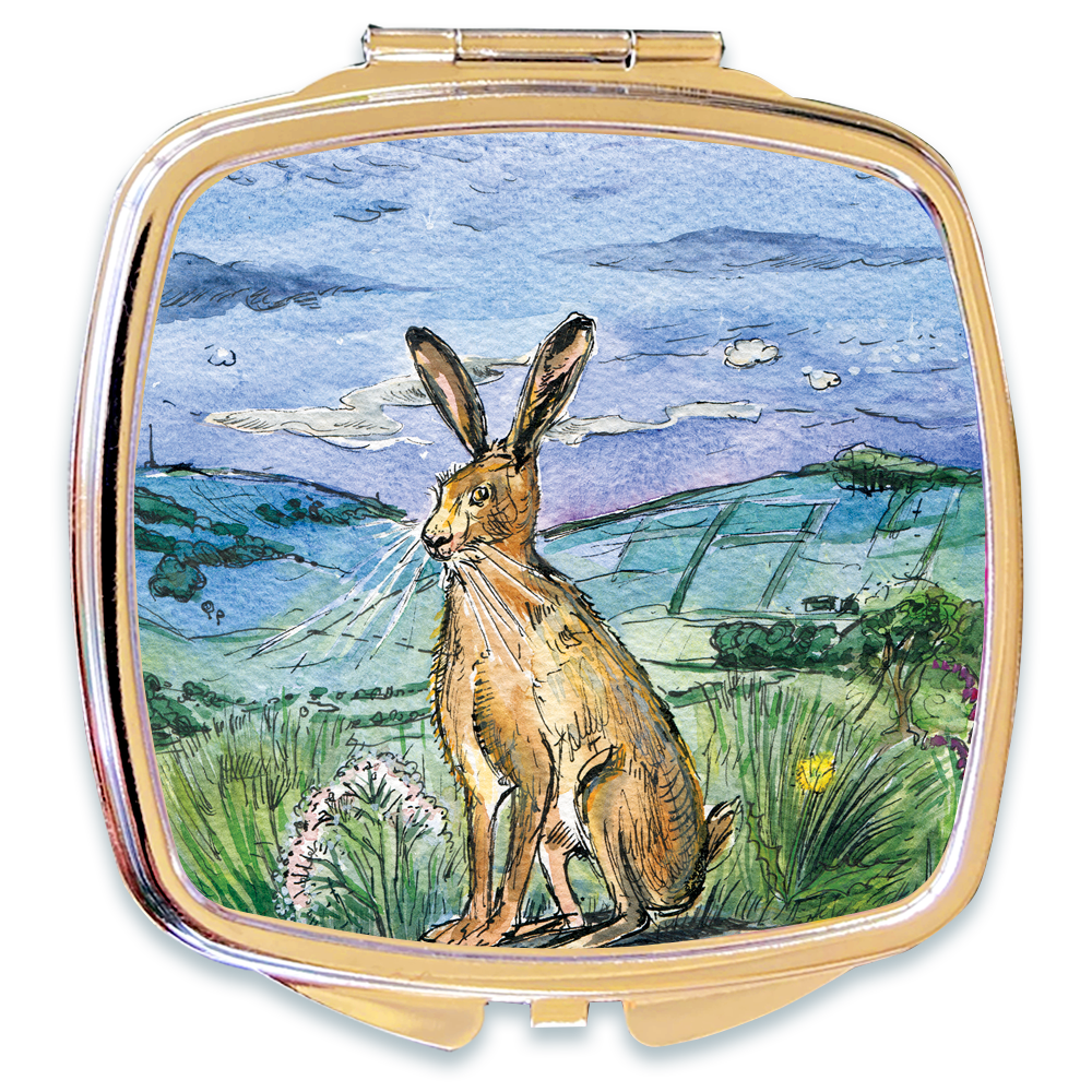 394 Hare - Compact Mirror