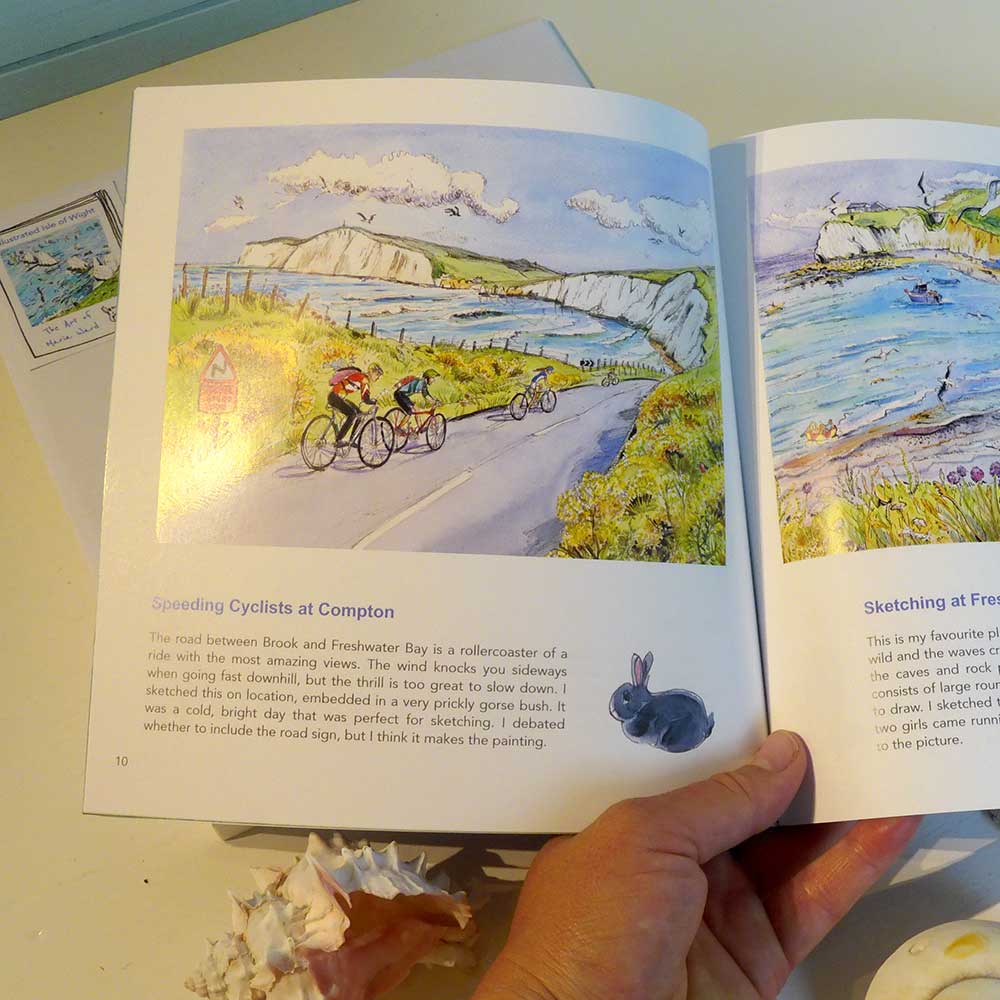 Illustrated Isle of Wight The art of Maria Ward - Book
