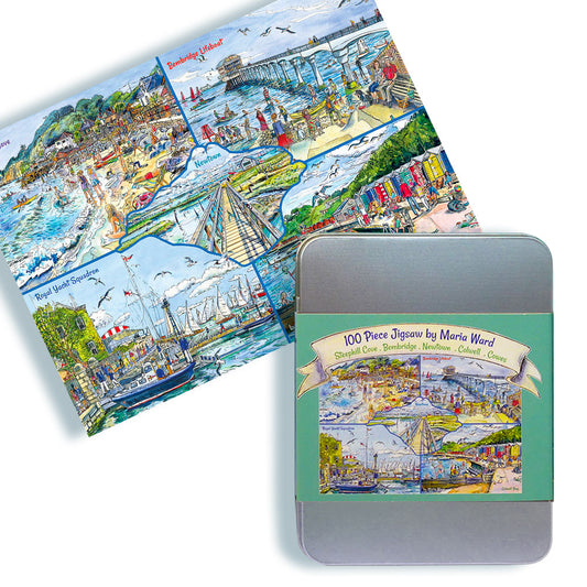 404 -Delightful Isle of Wight - 100 piece jigsaw in a tin