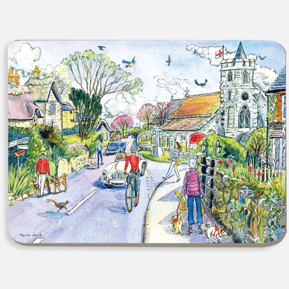 407 Brighstone Blooms - Single Placemat