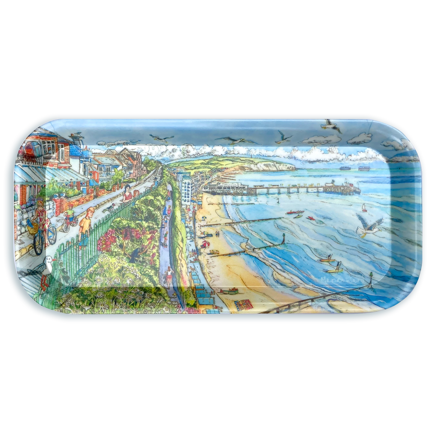 416 Sandown - Small tray 28x13cm