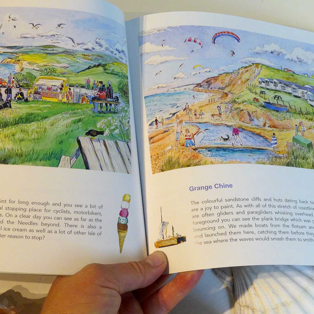 Illustrated Isle of Wight The art of Maria Ward - Book