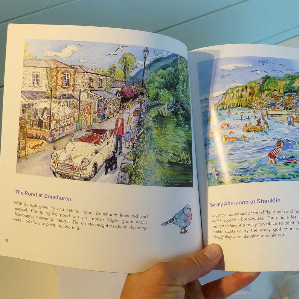 Illustrated Isle of Wight The art of Maria Ward - Book