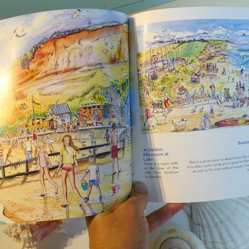 Illustrated Isle of Wight The art of Maria Ward - Book