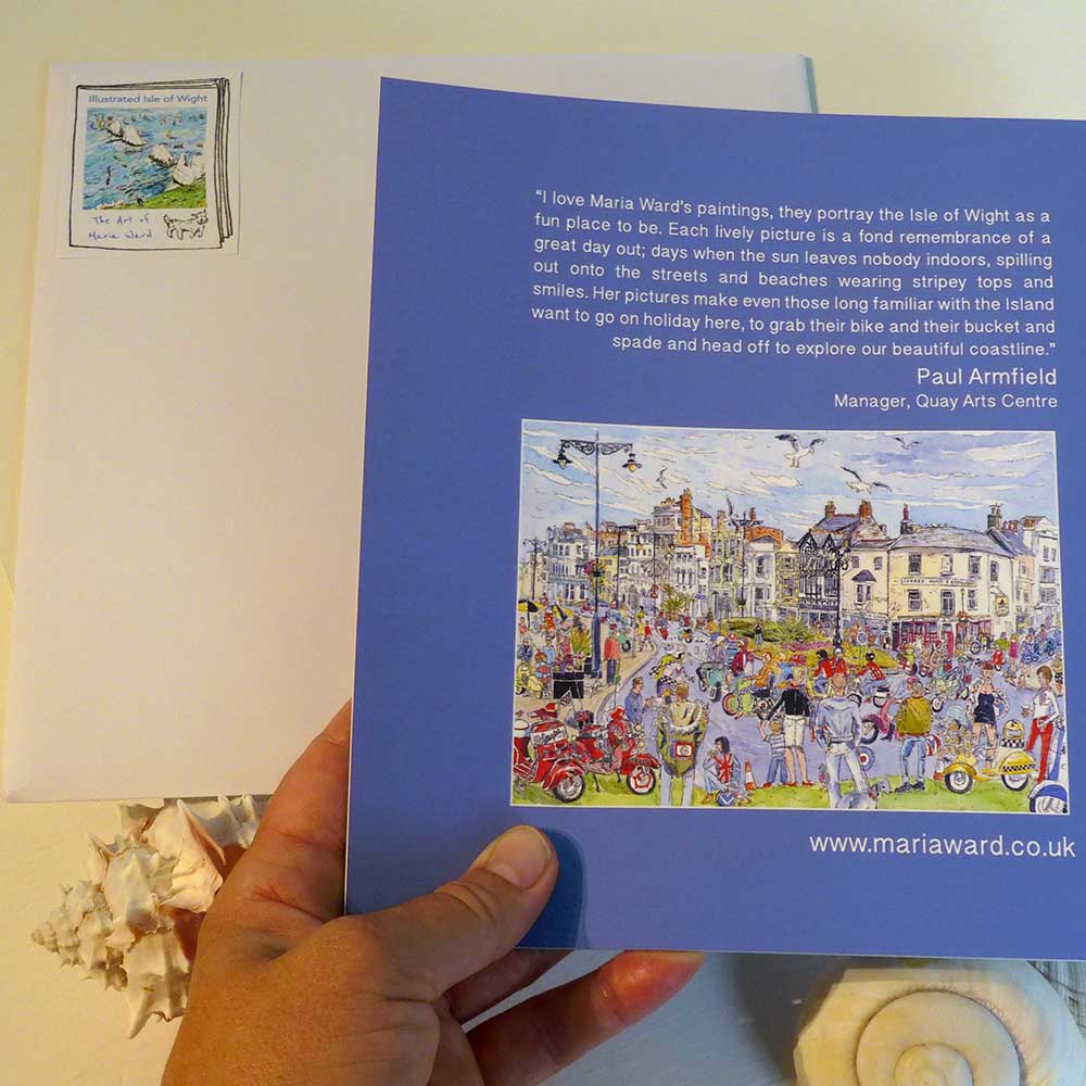 Illustrated Isle of Wight The art of Maria Ward - Book