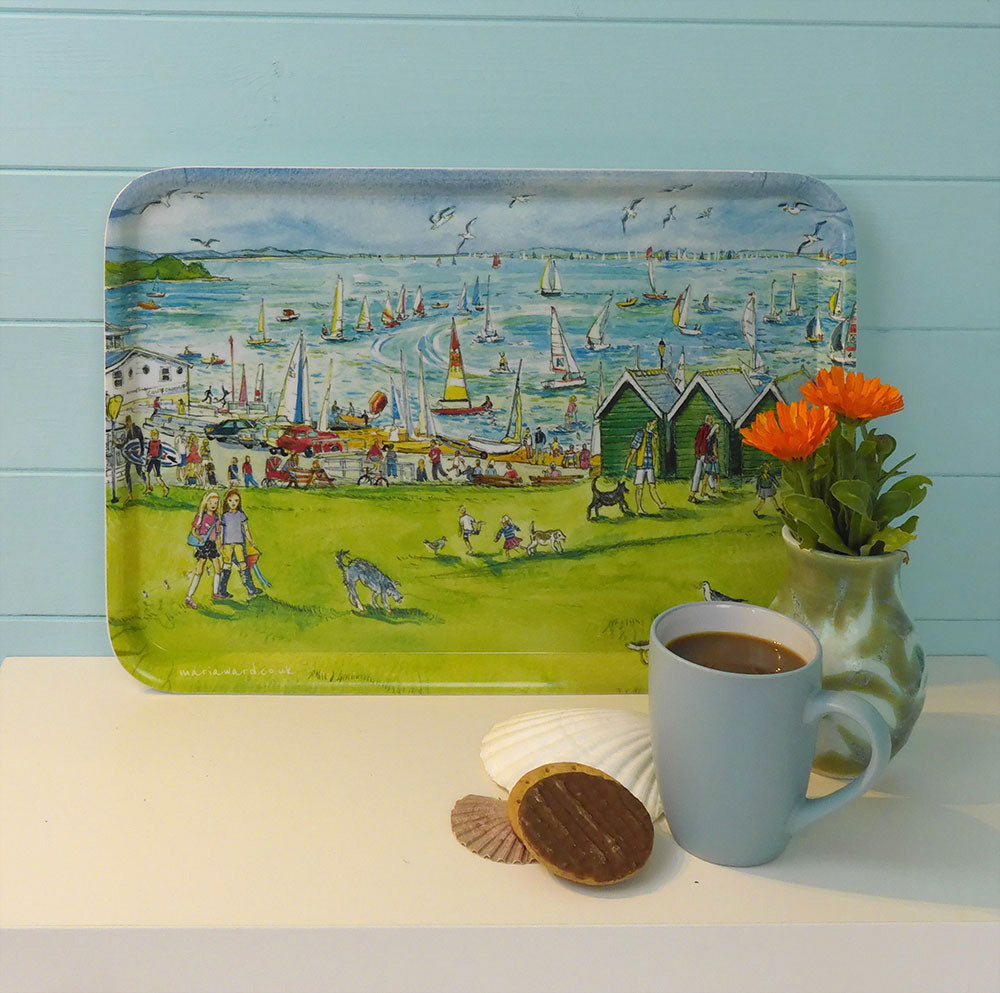 336 Gurnard Green - Melamine Tray