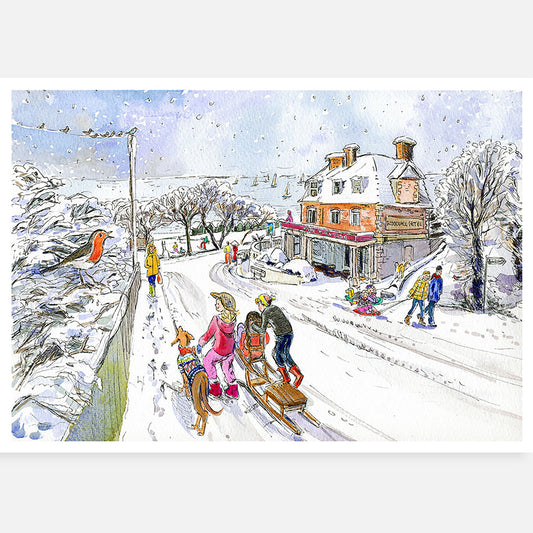 285 - Sledging past the Woodvale