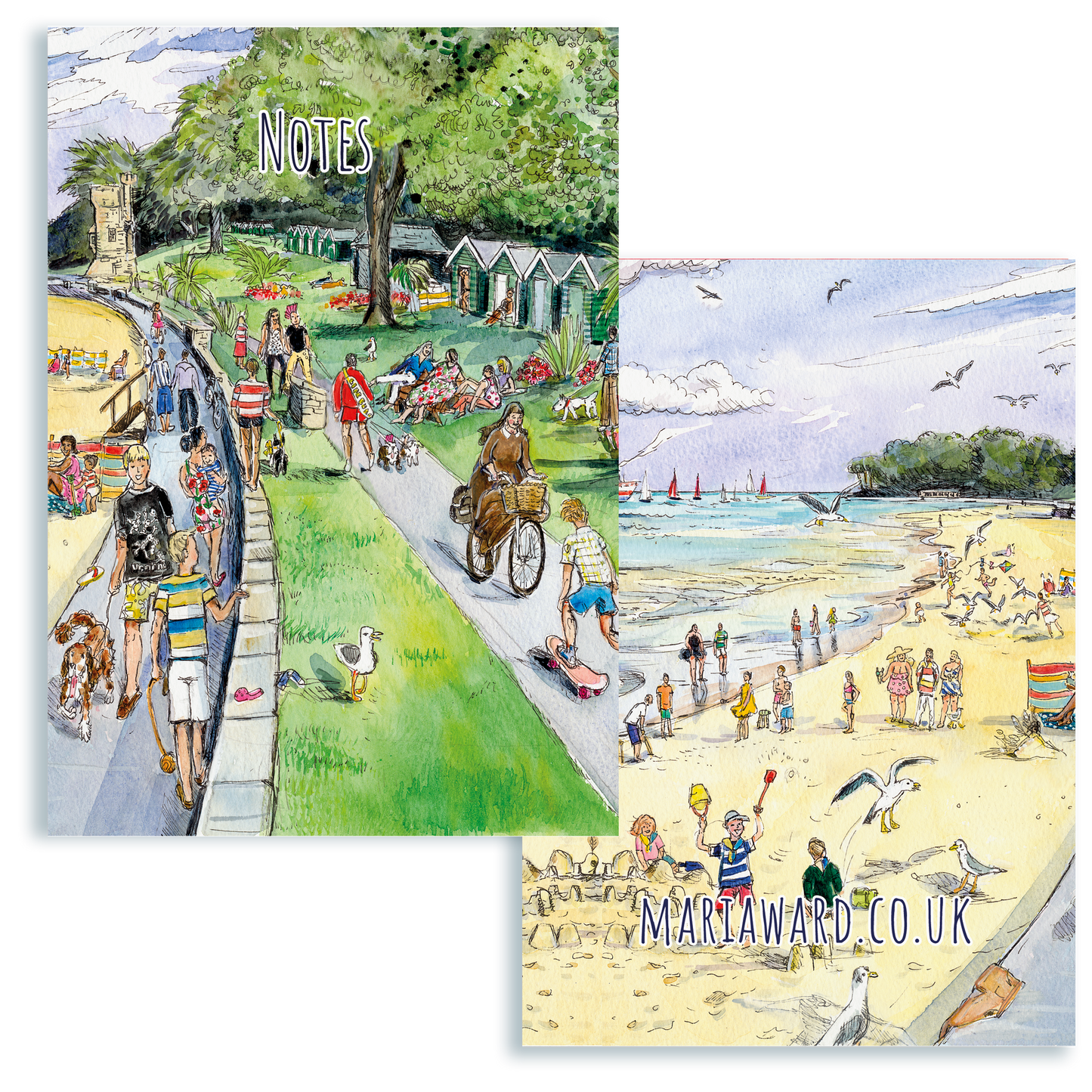 290 – A6 Lined Notebook Appley Beach