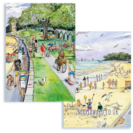 290 – A6 Lined Notebook Appley Beach