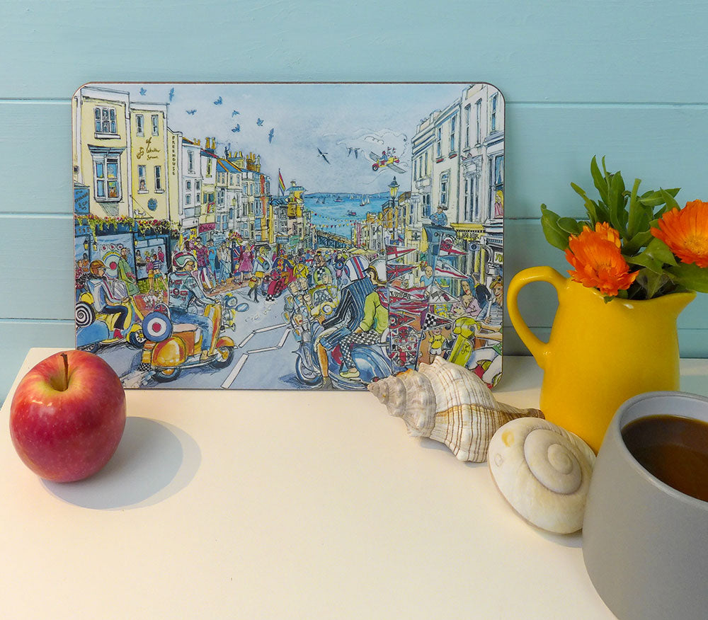 377 Ryde Scooter Rally - Single Placemat image 3