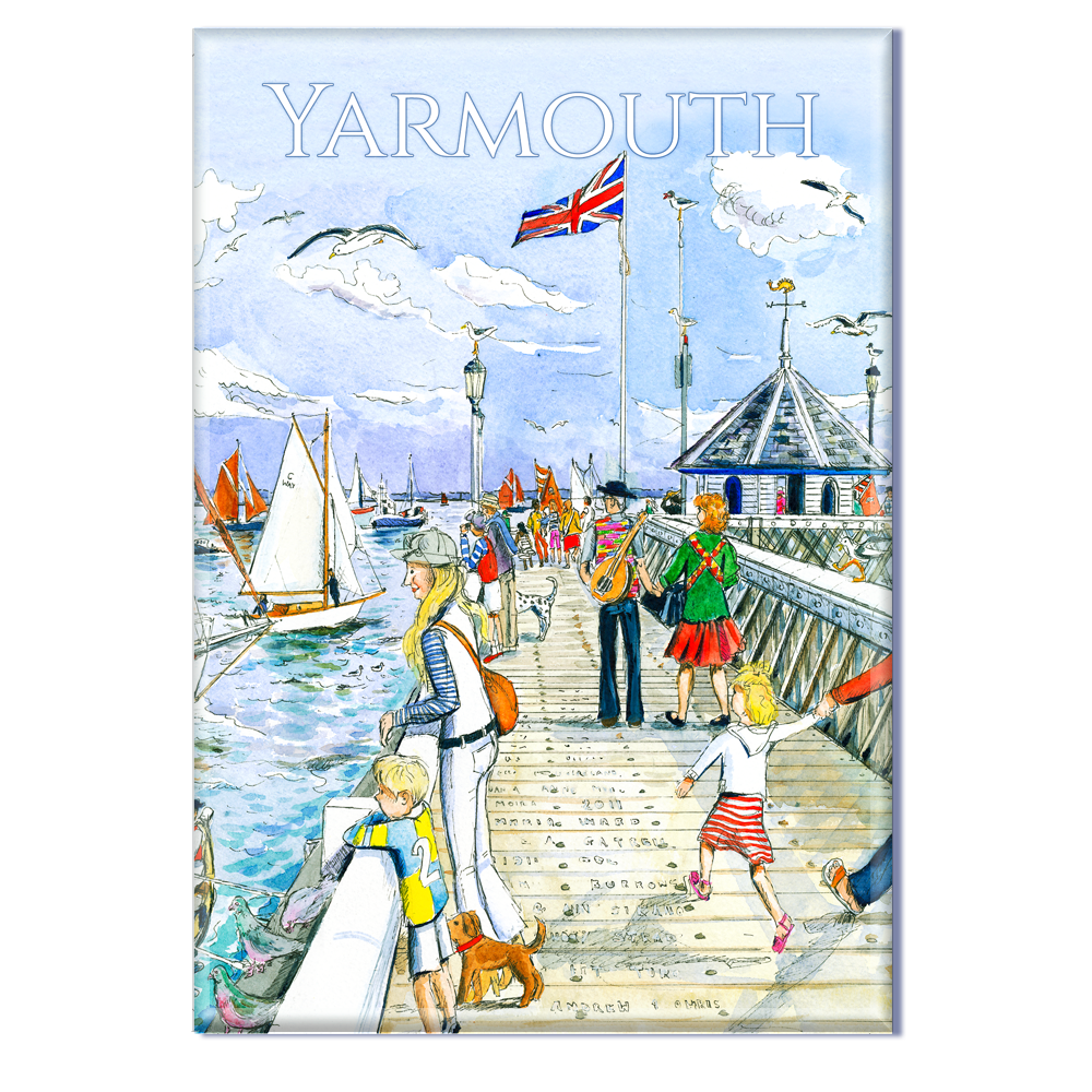 231 Yarmouth - Fridge Magnet 79 x 54mm