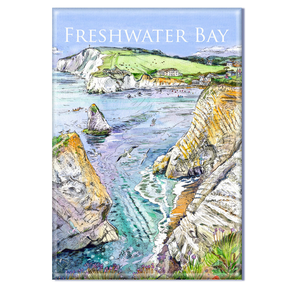 266 - Freshwater - Fridge Magnet