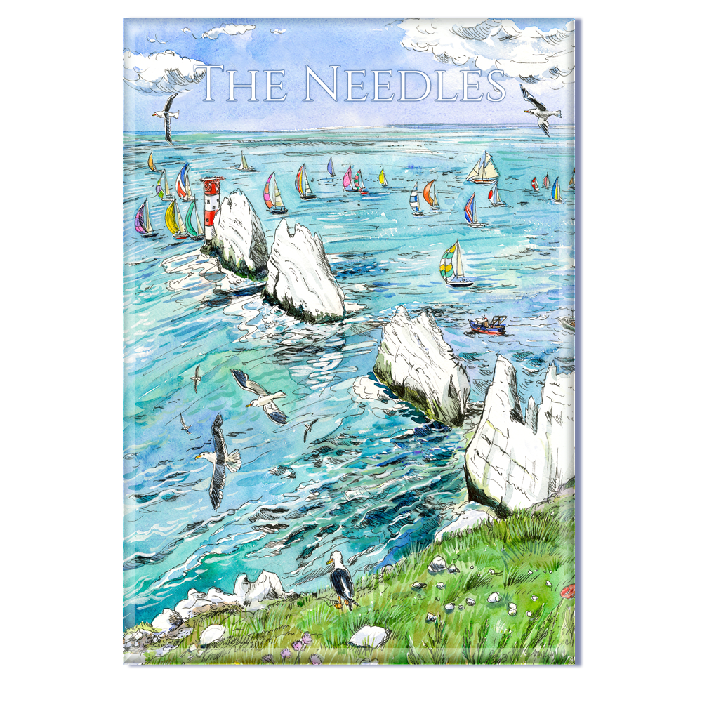 274 The Needles - Fridge Magnet