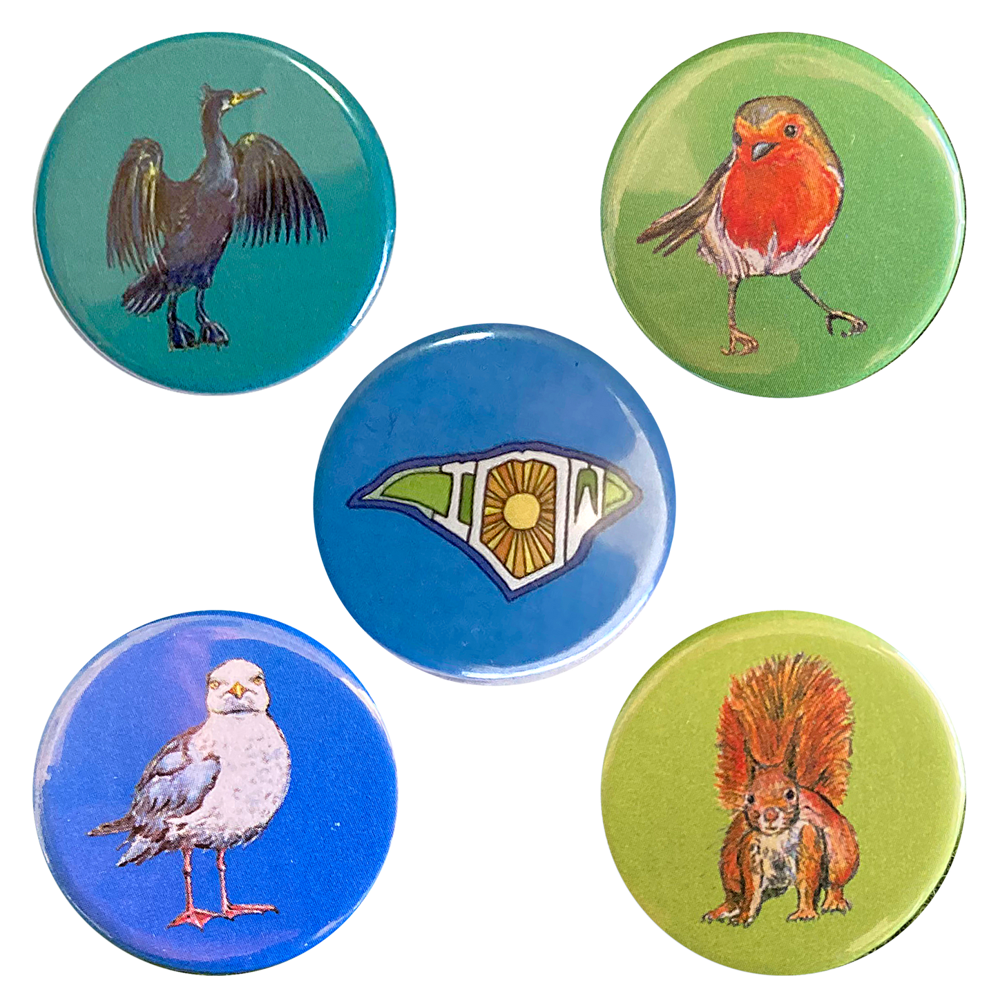 Pin Badge Pack of 5