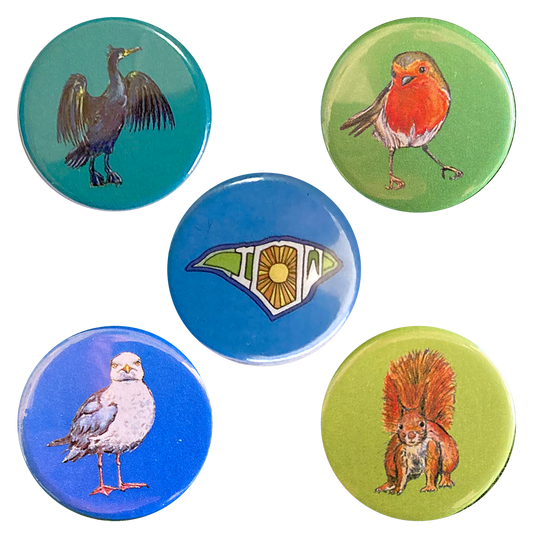 Pin Badge Pack of 5
