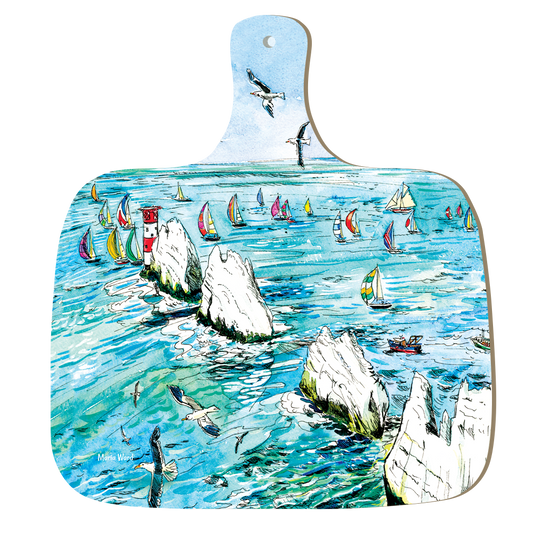 274 – Chopping Board medium featuring The Needles