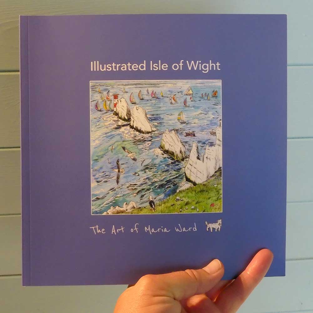 Illustrated Isle of Wight The art of Maria Ward - Book
