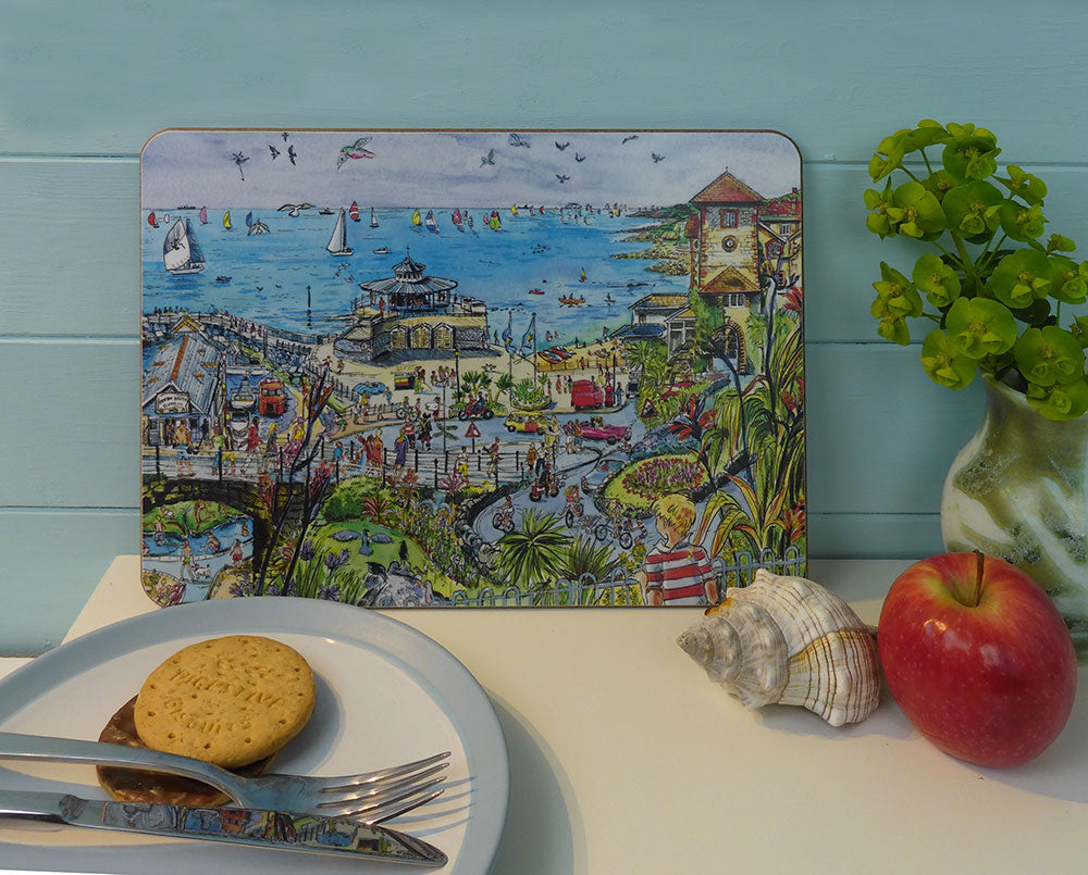 306 - Round the Island yacht race at Ventnor - Single Placemat image 4