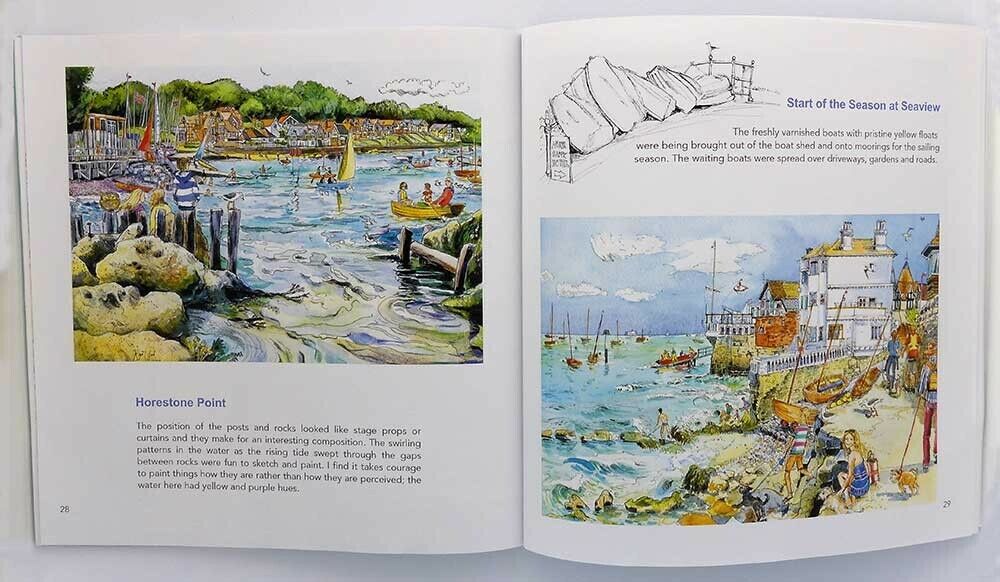 Illustrated Isle of Wight The art of Maria Ward - Book
