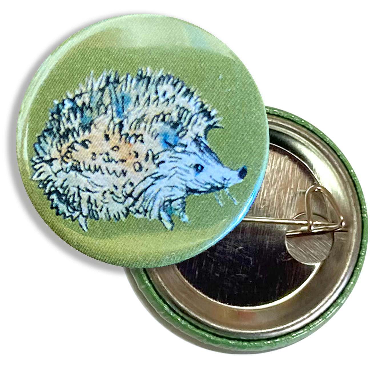 Pin Badge 24mm - Hedgehog