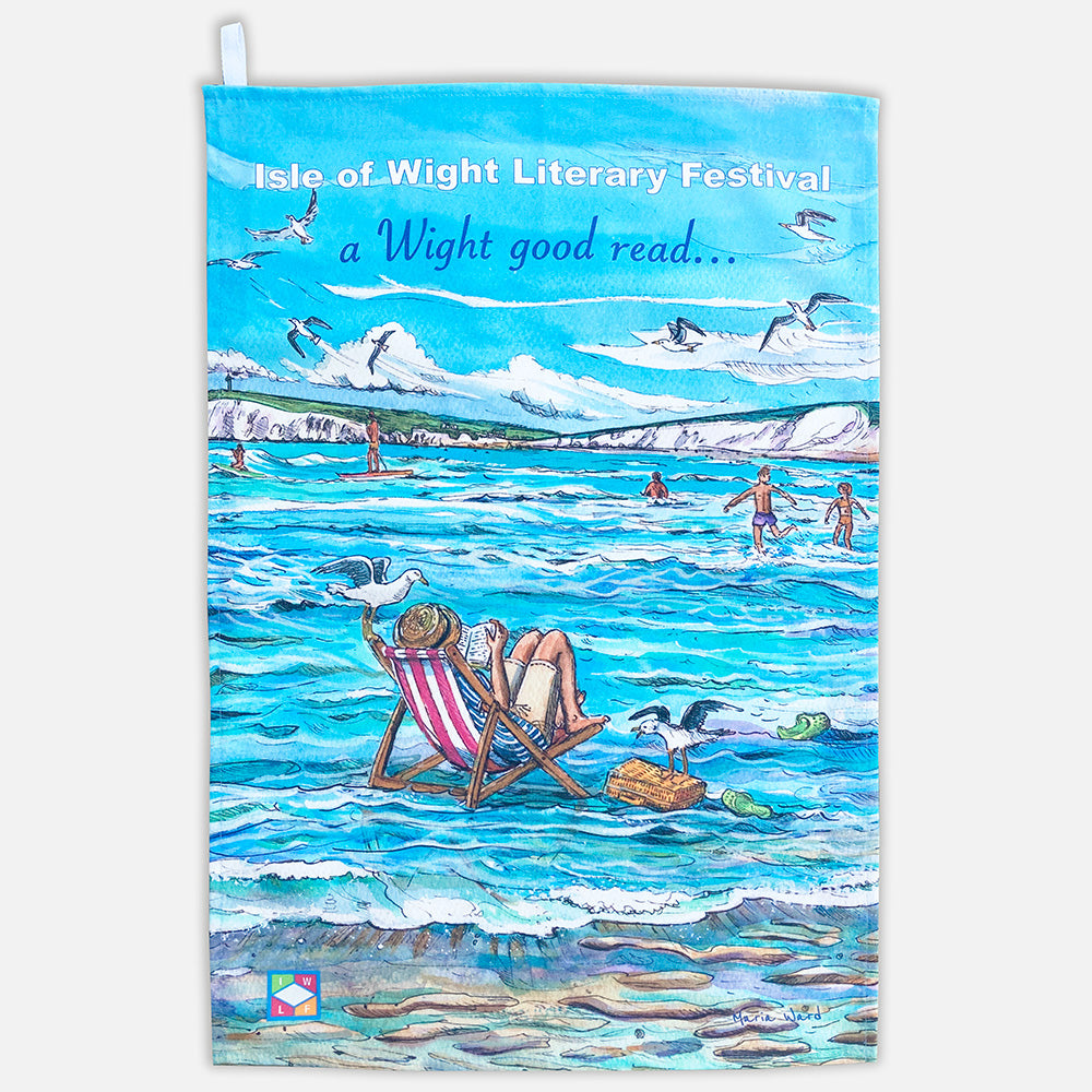 509 - Isle of Wight Literary Festival – Tea towel