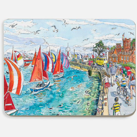 295 - Cowes racing - single placemat