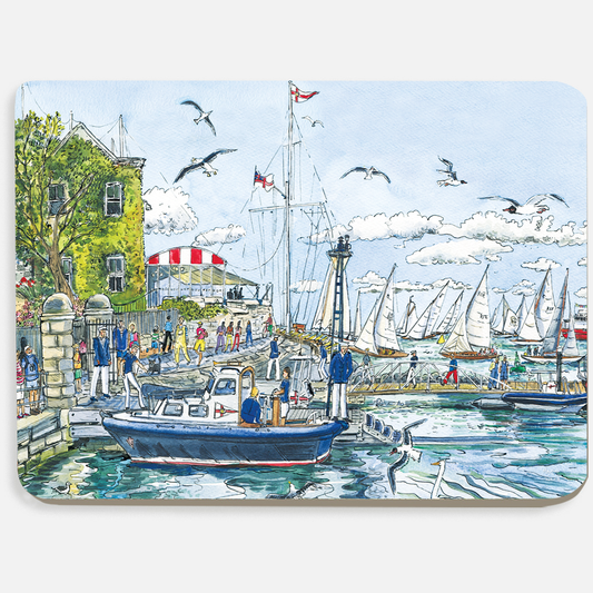 396 - Cowes Royal Yacht Squadron - single placemat