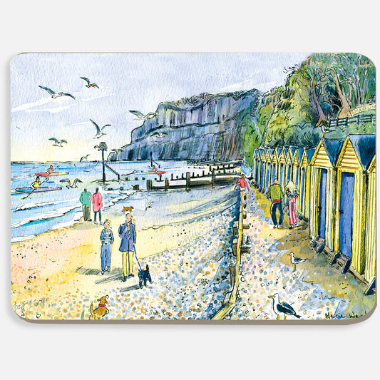 384 Winter sun at Shanklin - Placemat