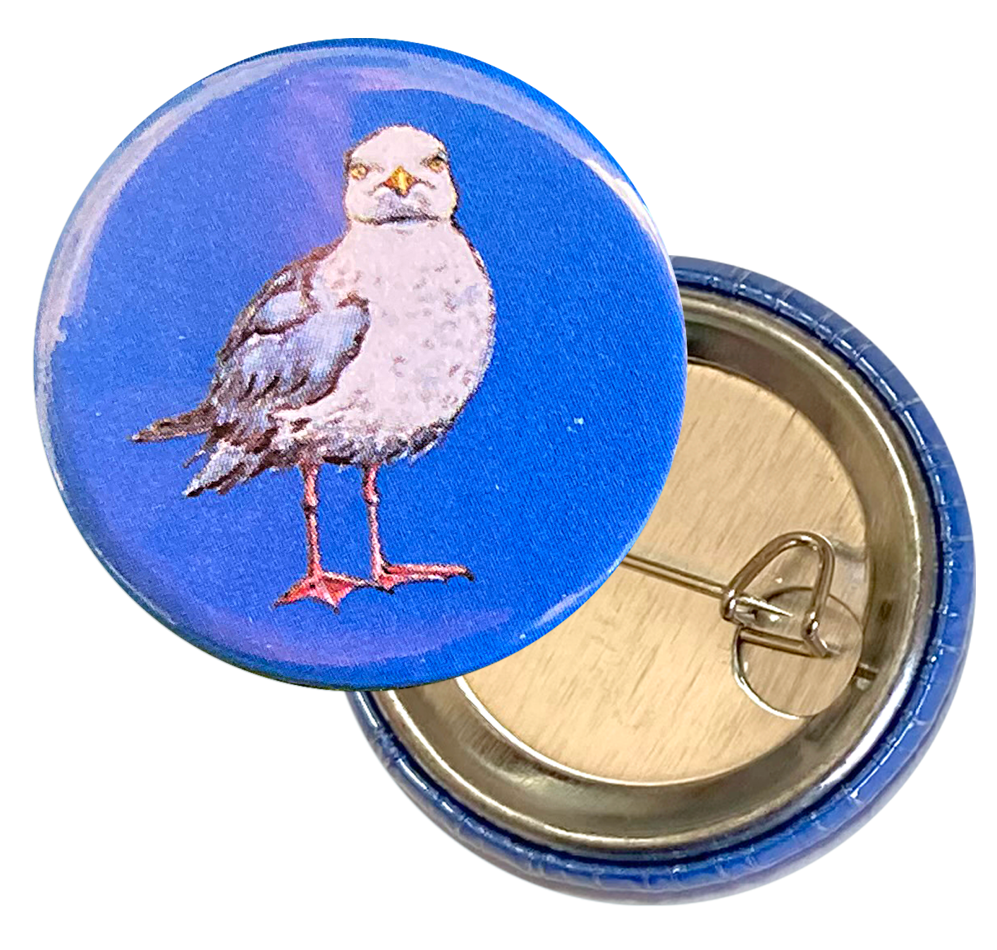 Pin Badge 24mm - Seagull