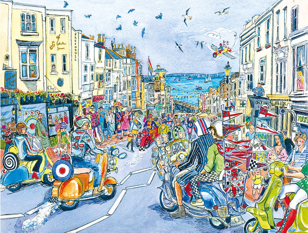 377 - Ryde Scooters - 1000 piece Jigsaw