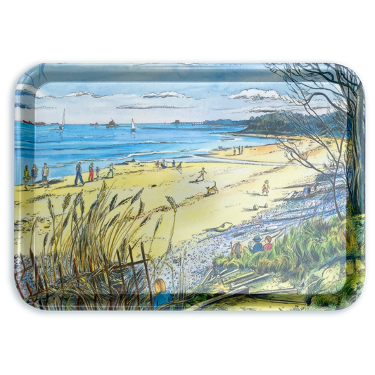 191 Priory Bay - Large melamine tray 43x29.5cm