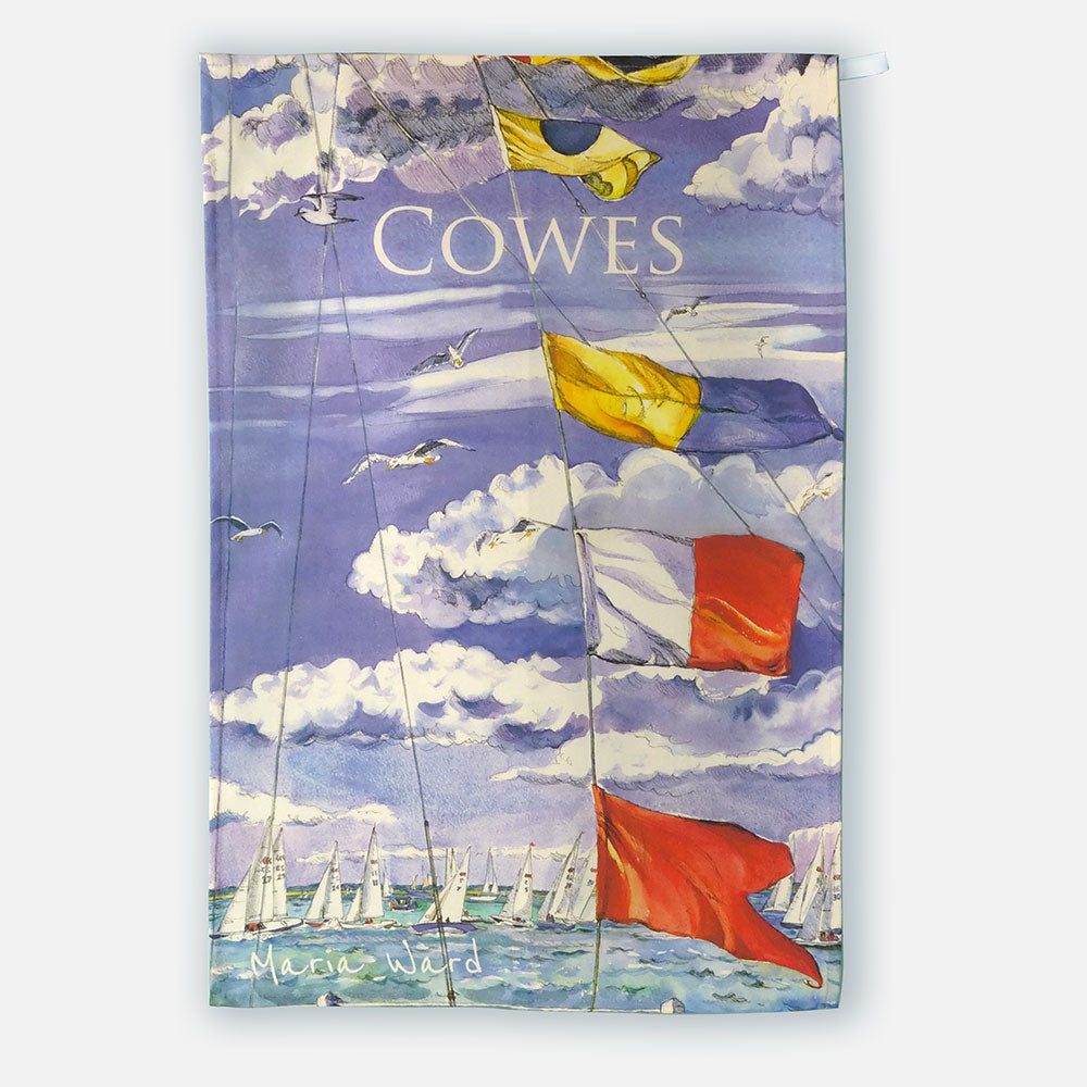 248 – Darings race at Cowes – Tea towel