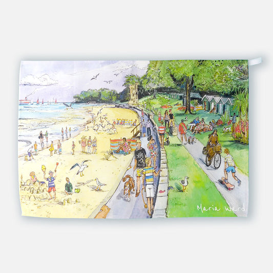 290 – Appley Beach – Tea towel