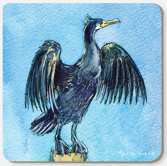 406 - Cormorant - coaster