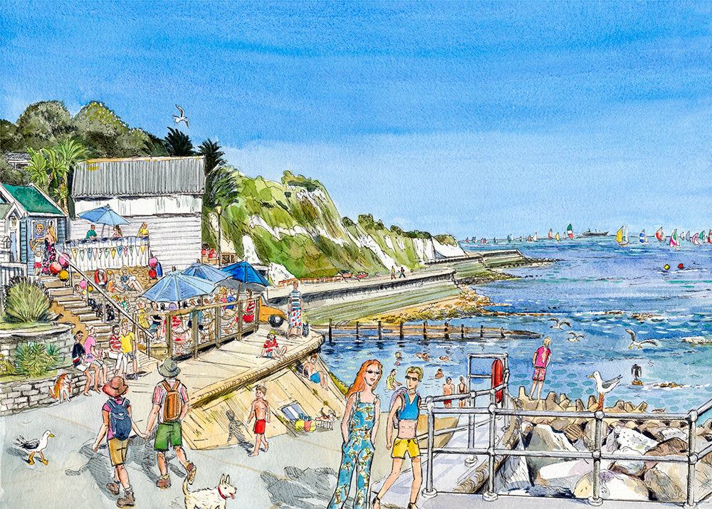 305 Round the island race at Wheelers Bay - Ventnor