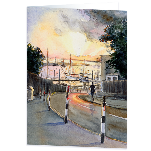 309 - Sunrise at Cowes R.Y.S