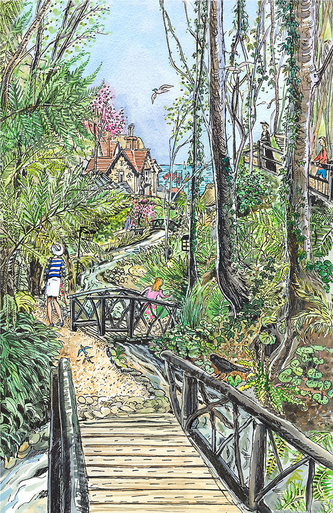 321 - Shanklin Chine Bridge