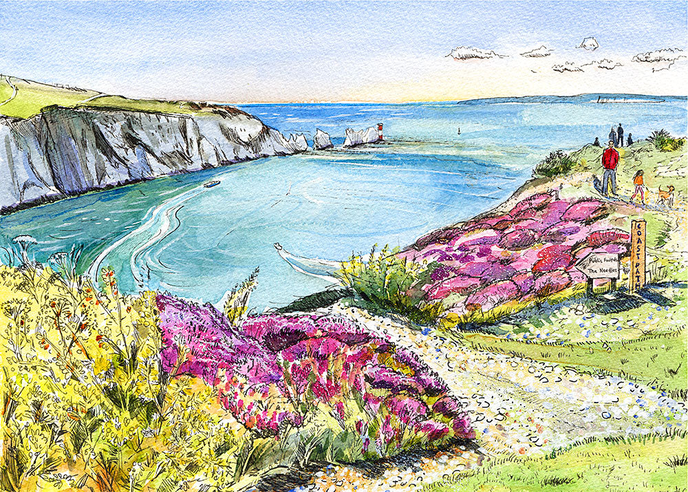 339 - Heather at Headon, Totland