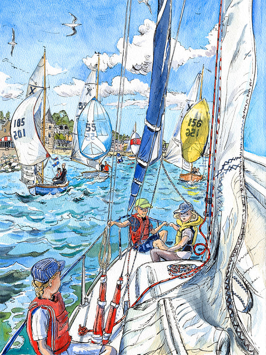 350 - Spectators at Cowes