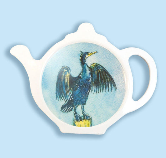 406 Cormorant - Tea Bag Tidy