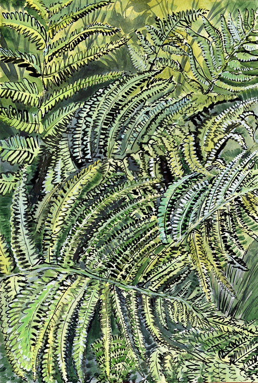 432 Ferns - Original Painting