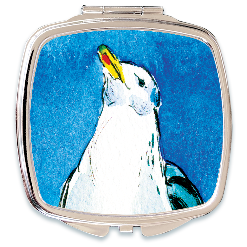 4 Stylish Seagull - Compact Mirror